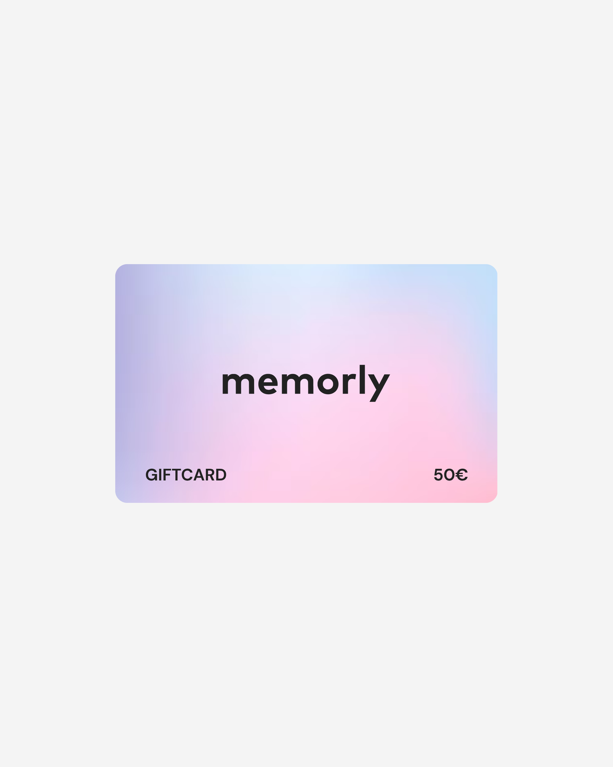 Memorly Gift Card