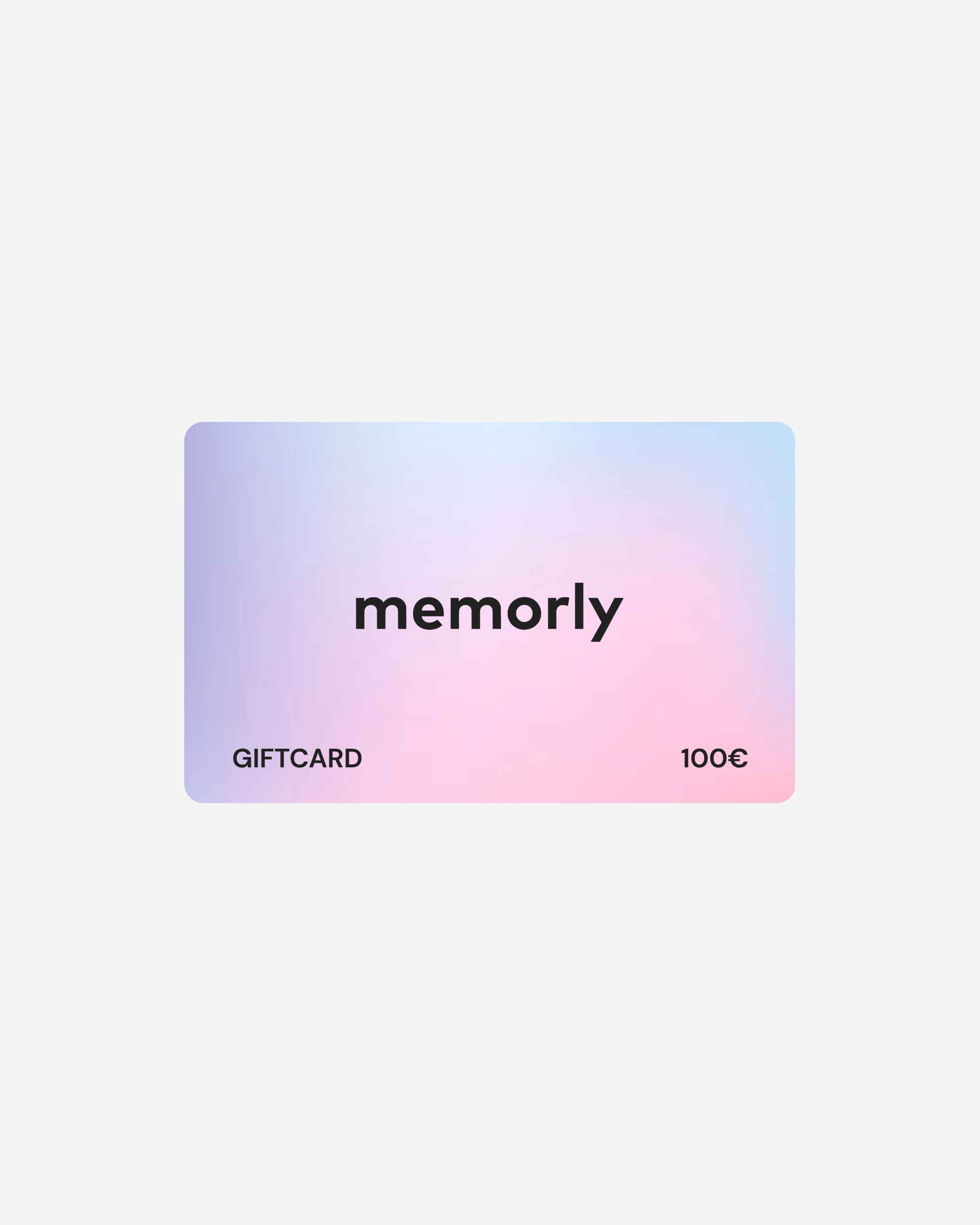 Memorly Gift Card